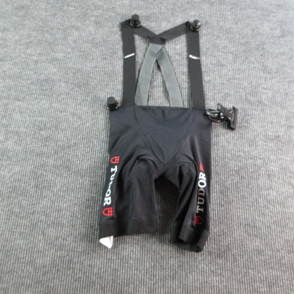 ASSOS Shorts Mens L Black Biker Bib Equipe R Tudor Cycling EquipeR S9 28x9*